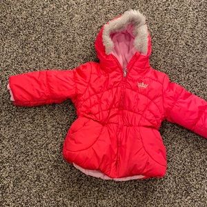 Pink winter jacket